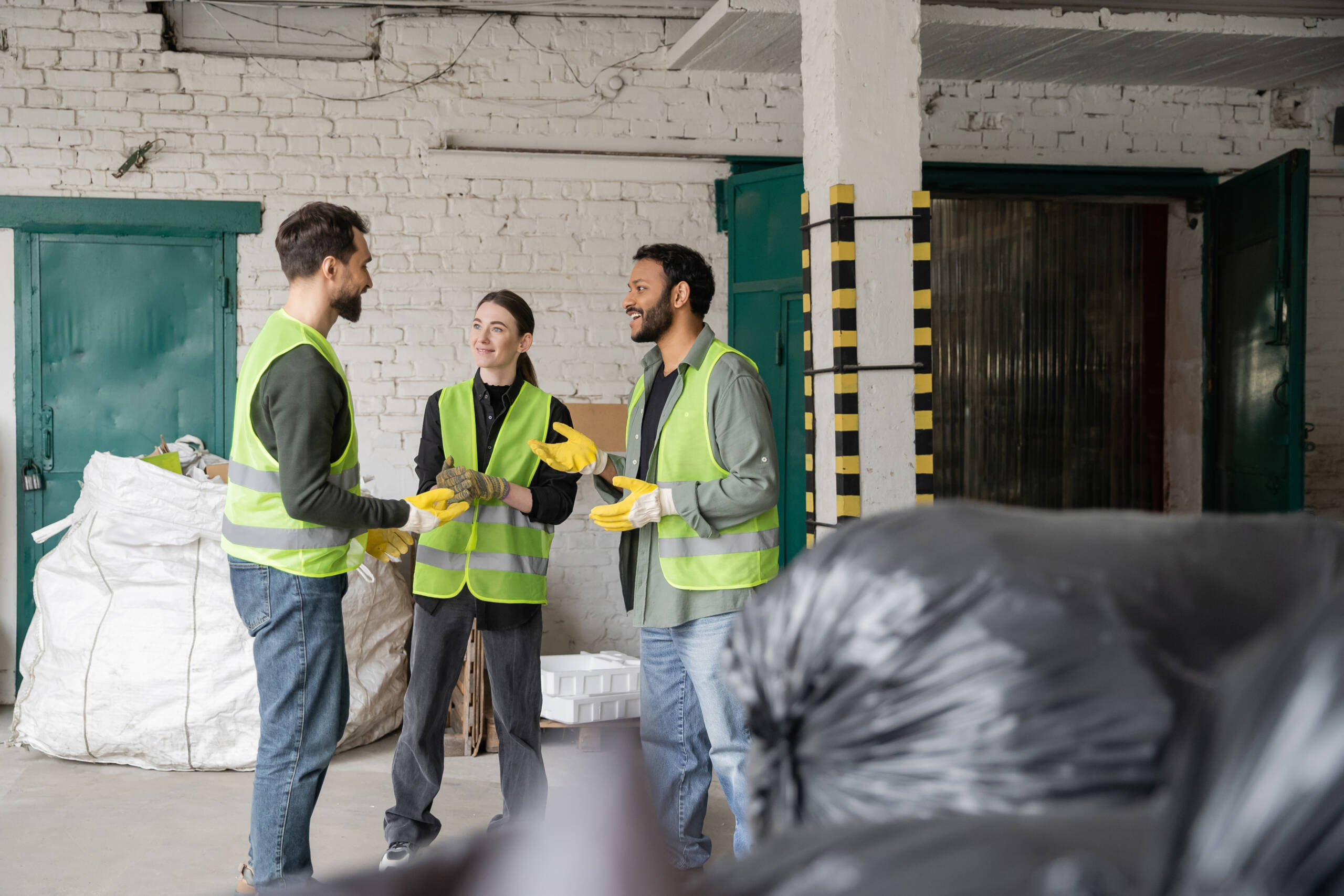 Professional and friendly junk removal team
